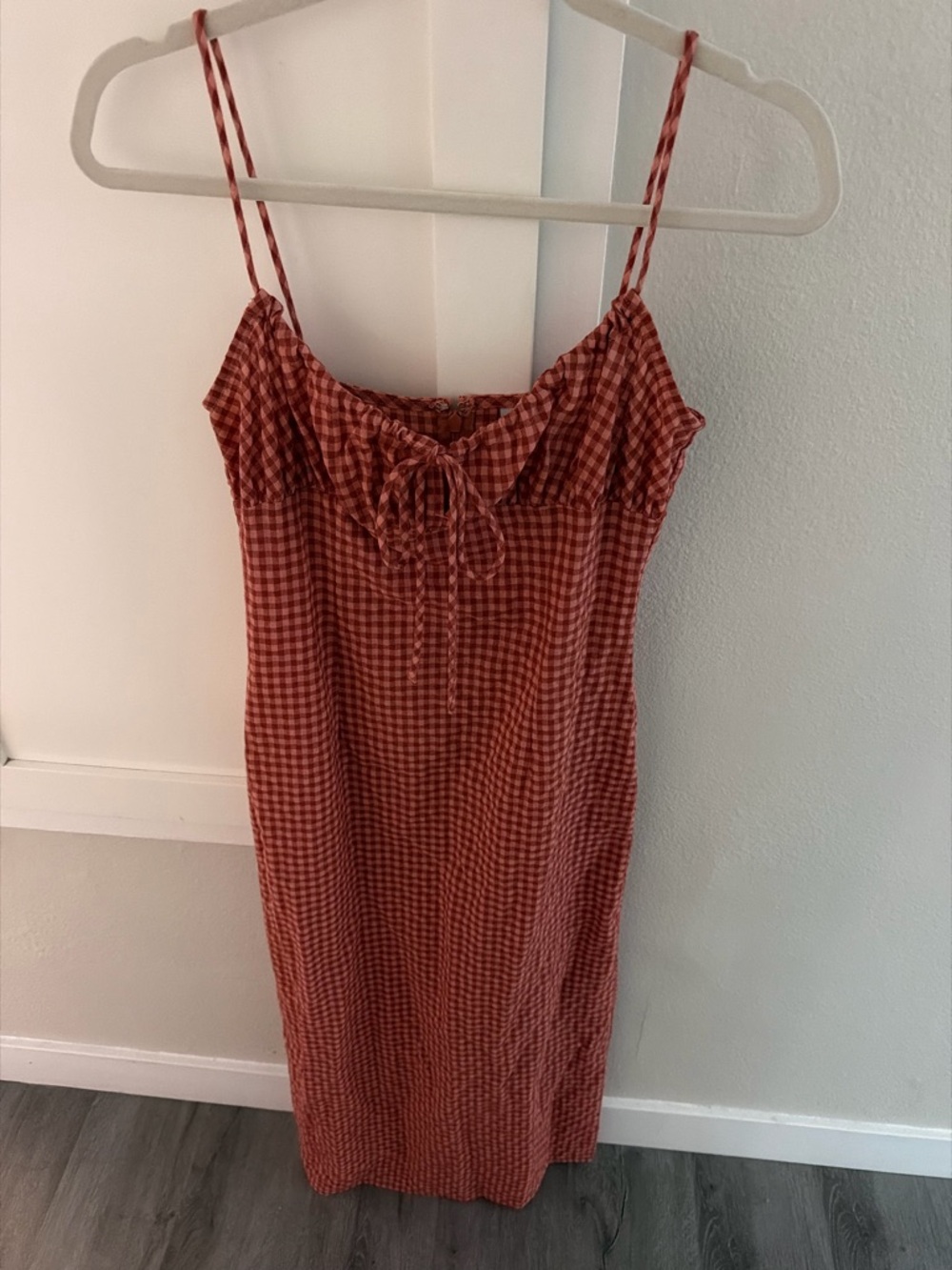 Lola check gathered maxi dress- Rhythm